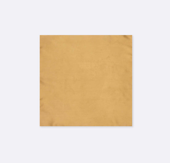 Copper Brown Silk Pocket Square by Monzoro