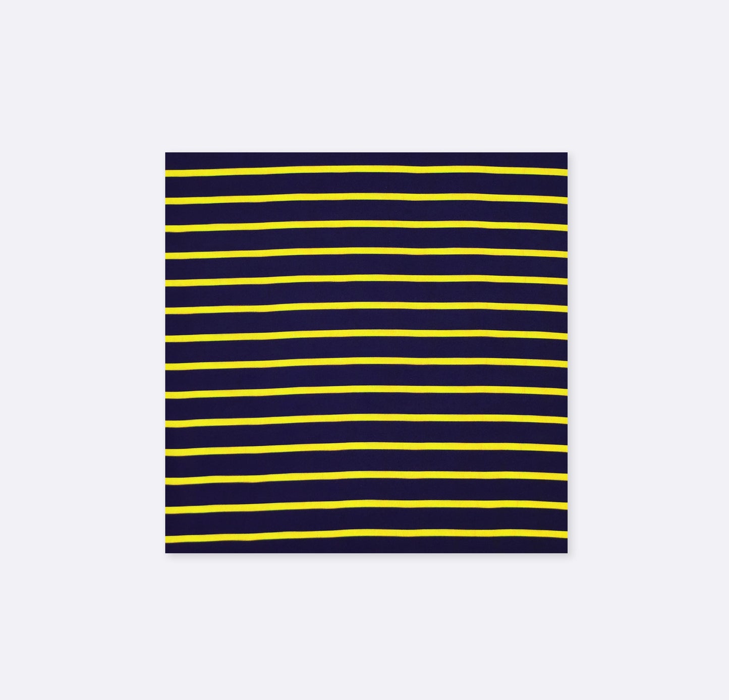 Blue and Gold stripes - Silk Pocket Square