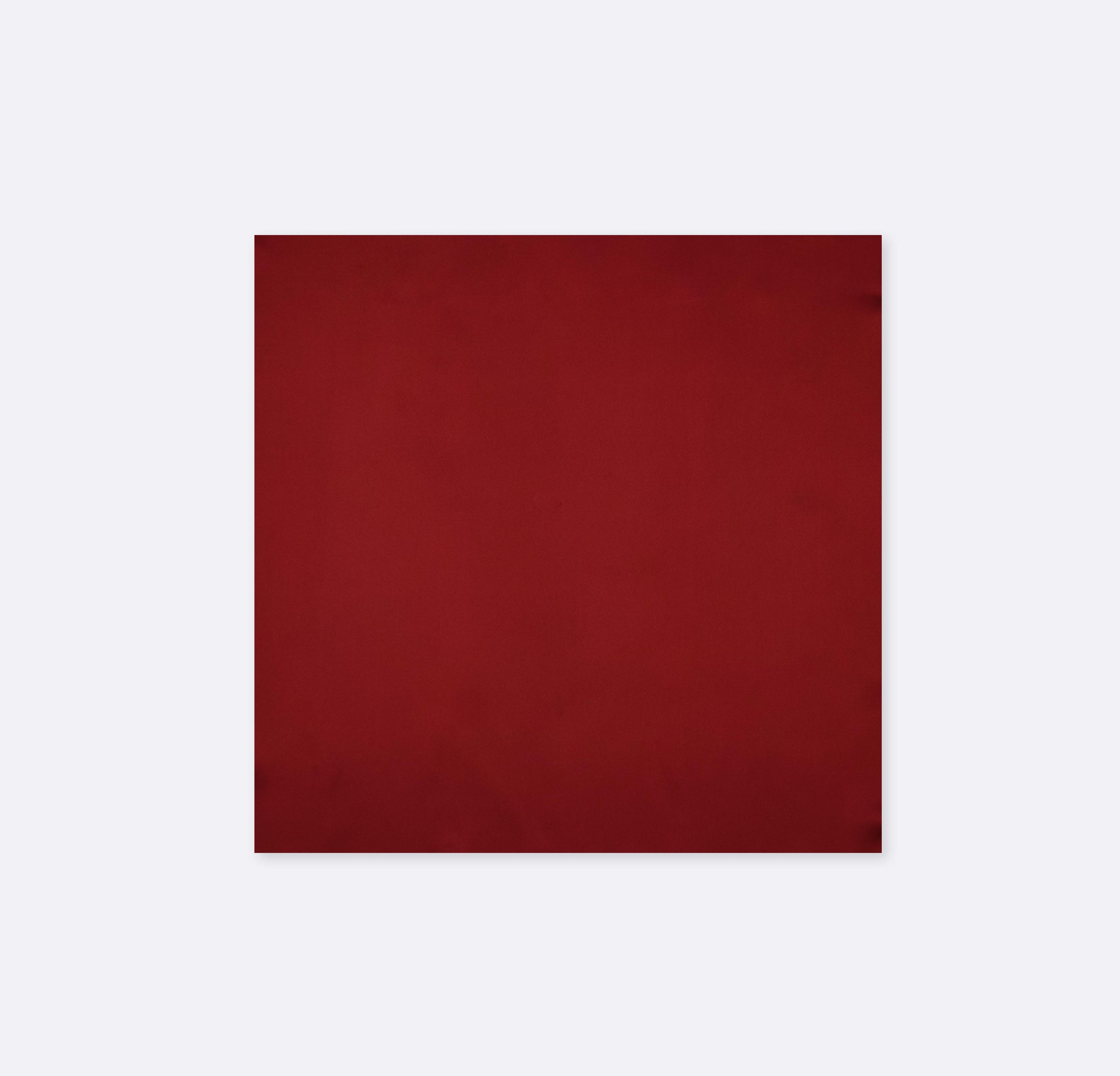 Bordeaux Wine Solid - Silk Pocket Square by Monzoro
