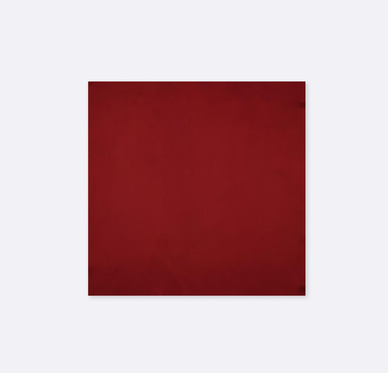 Bordeaux Wine Solid - Silk Pocket Square by Monzoro