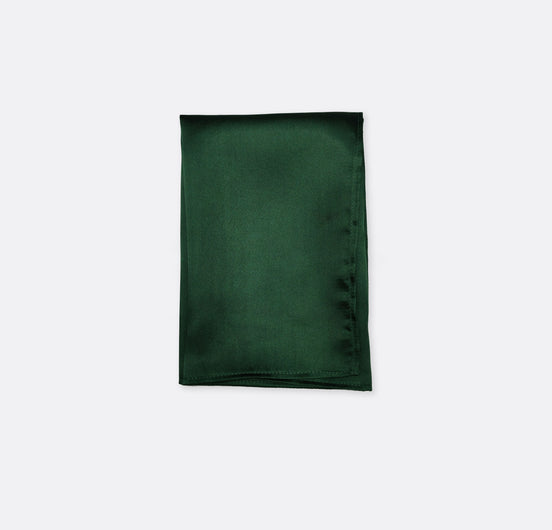 Turquoise Green - Silk Pocket Square by Monzoro – view 2