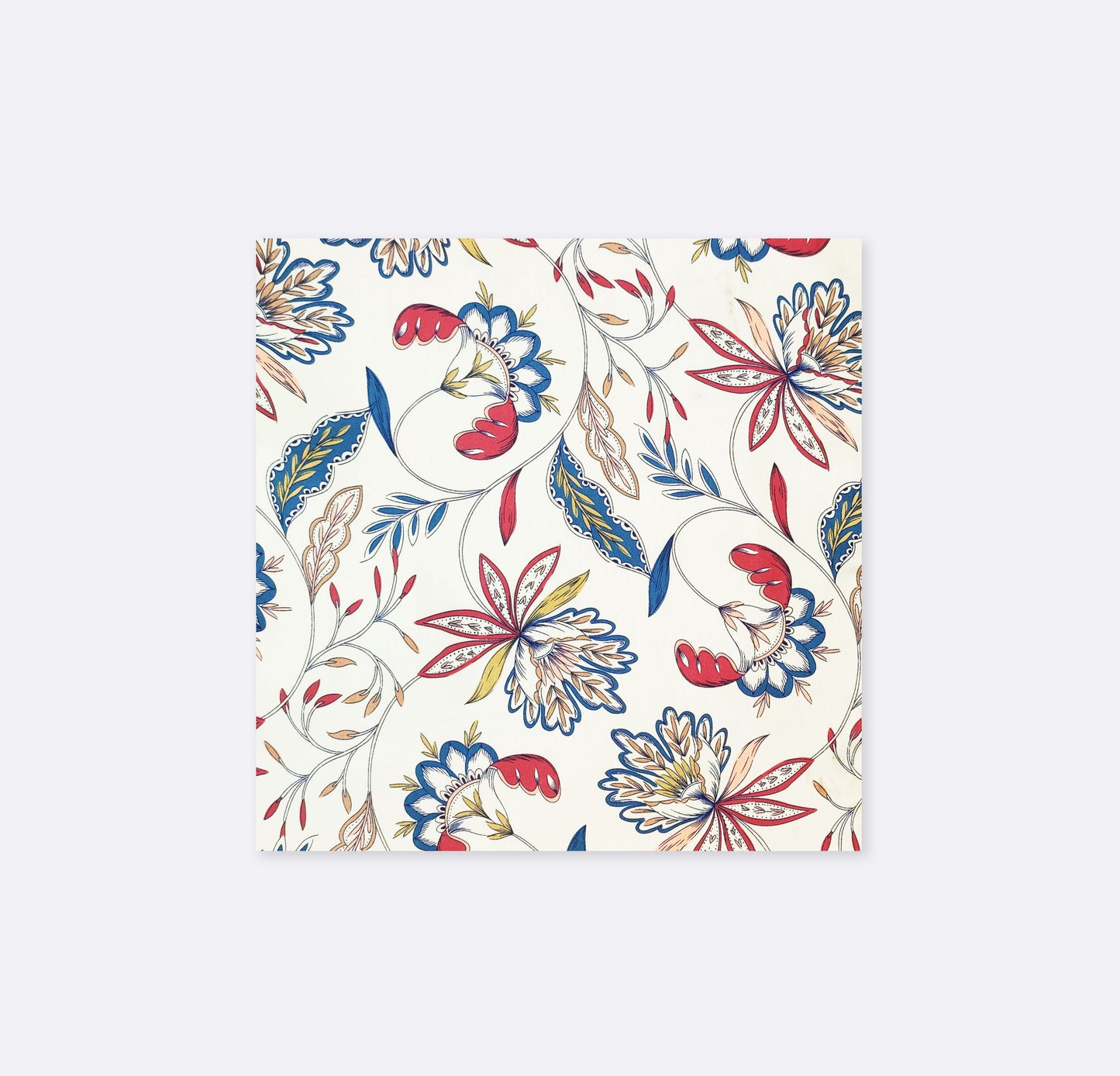 The Glow Garden Silk Pocket Square