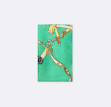 Chains and Straps (SEA GREEN) - Silk Pocket Squares