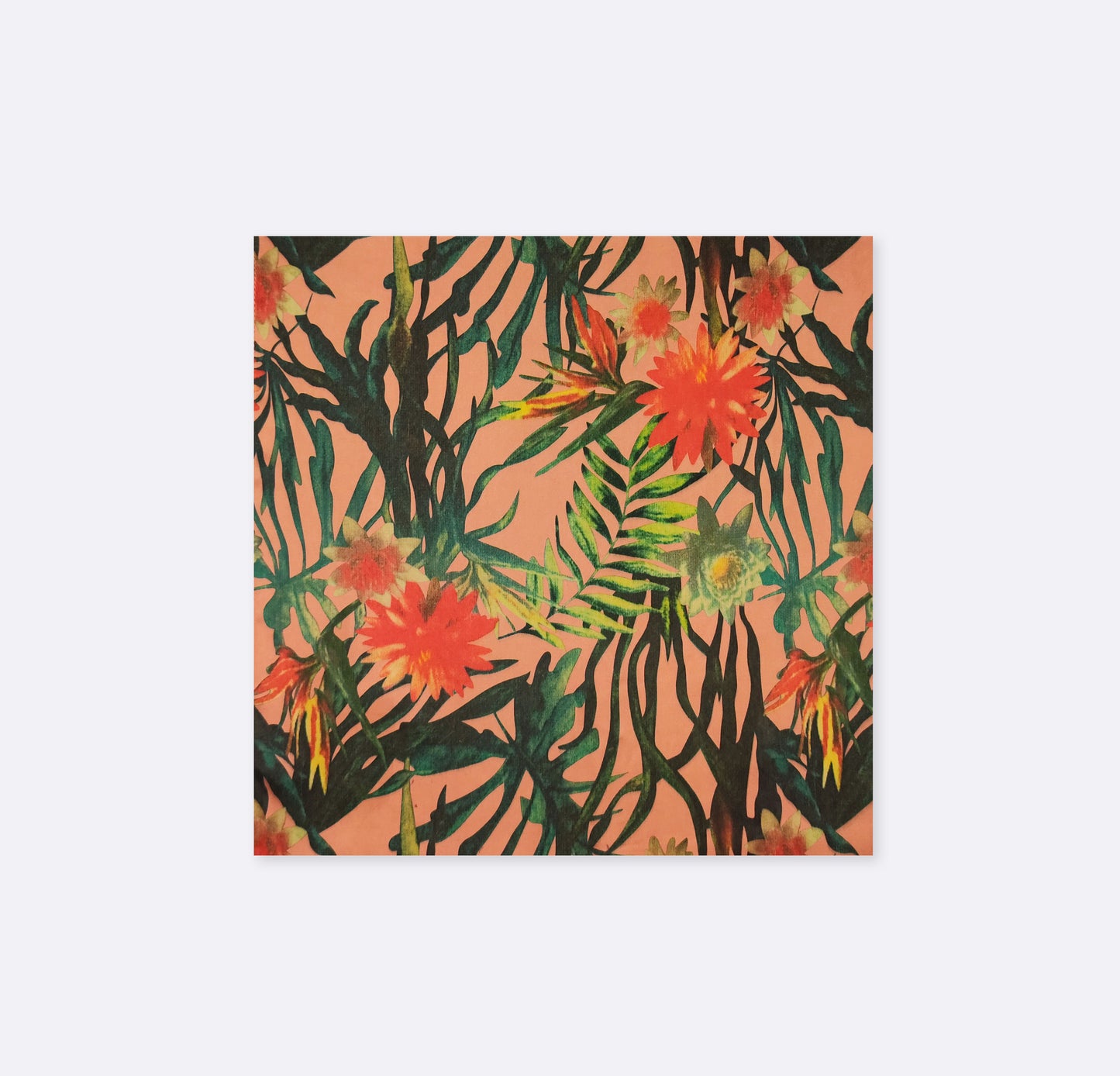 Glory Garden Silk Pocket Square