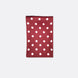 Maroon with White Polka Drops - Silk Pocket Square by Monzoro – view 2