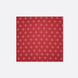 Twinkle Maroon Silk Pocket Square by Monzoro