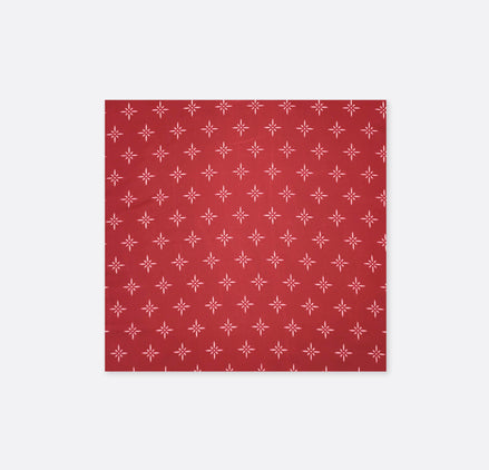 Twinkle Maroon Silk Pocket Square by Monzoro