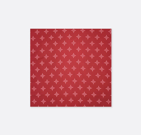 Twinkle Maroon Silk Pocket Square by Monzoro