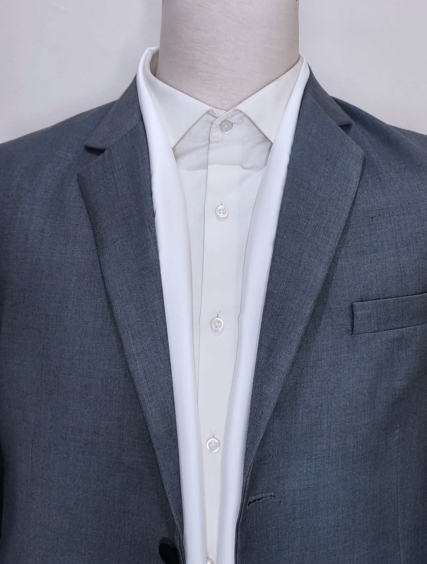 Pearl White Paradigm - Silk Men Scarf by Monzoro – view 4