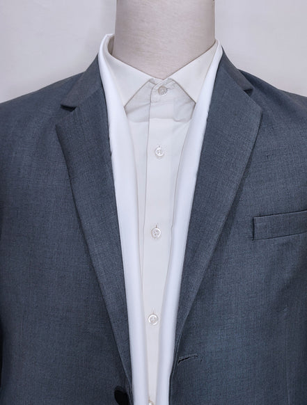 Pearl White Paradigm - Silk Men Scarf by Monzoro – view 4
