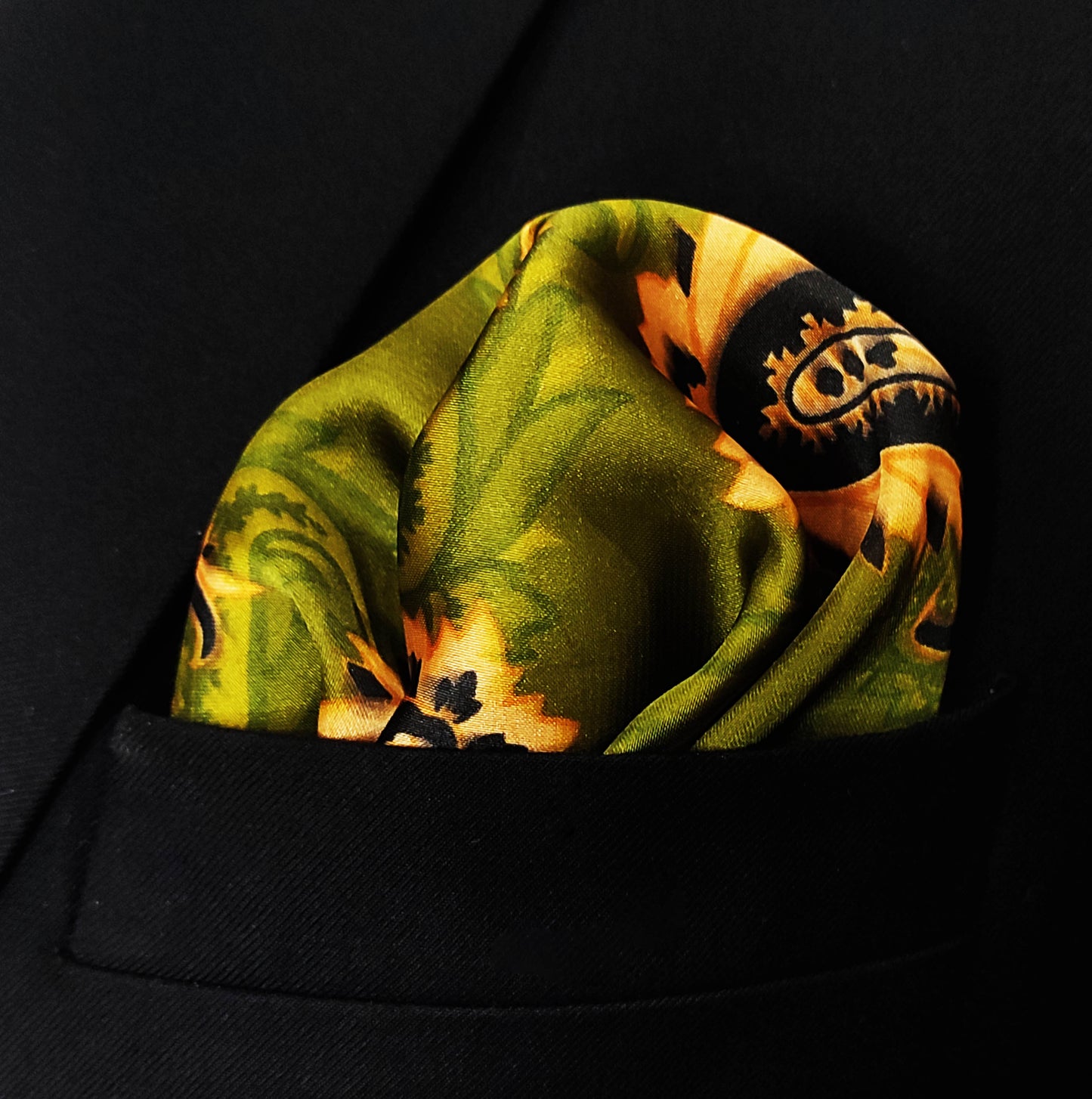 Paisley Passion Silk Pocket Square