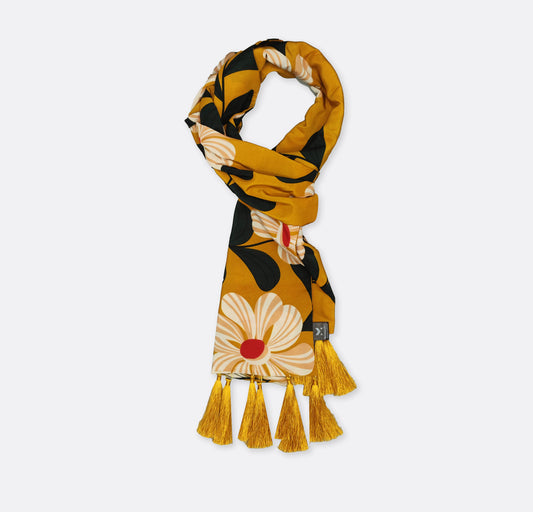 Bright Sunny Spring Matt - Silk Men Scarf