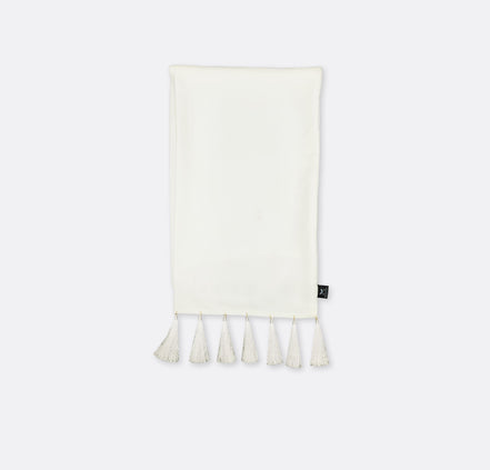 Pearl White Paradigm - Silk Men Scarf by Monzoro – view 2