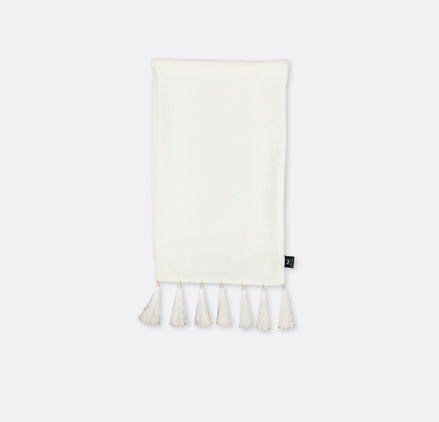 Pearl White Paradigm - Silk Men Scarf by Monzoro – view 2