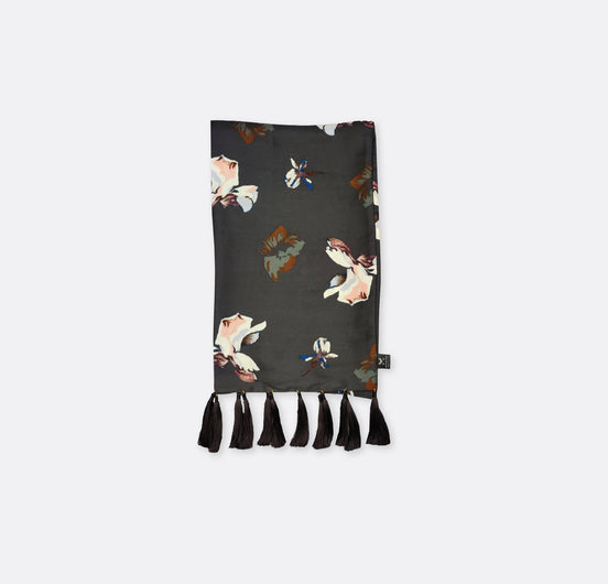 The Grey Garden - Silk Men Scarf by Monzoro – view 2