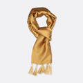 Copper Brown - Silk Men Scarf by Monzoro
