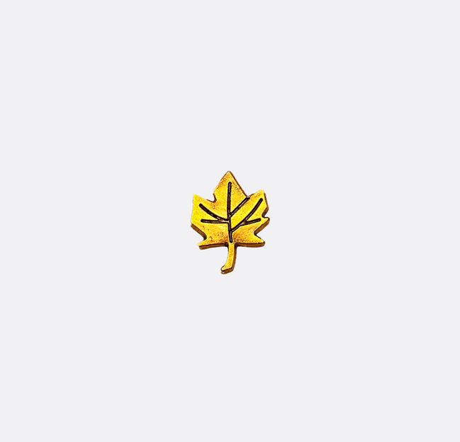 Canadian Gold Lapel Pin by Monzoro