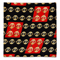 Chain Loop Red Silk Pocket Square