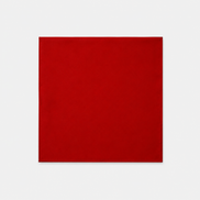 Deep Red Silk Pocket Square