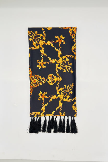 Baroque Elegance Silk Scarf
