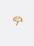 Ginkgo Flower Golden Lapel Pin by Monzoro
