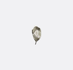 Peppermint Leaf Silver Lapel Pin by Monzoro