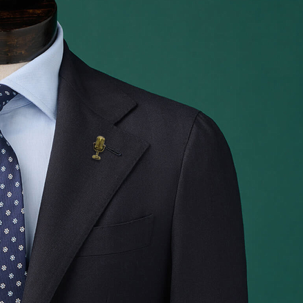 Radio Junkie Lapel Pin by Monzoro – view 2