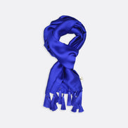 Royal Blue - Silk Scarf by Monzoro