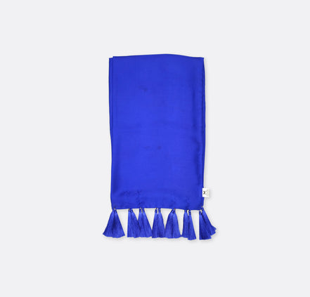 Royal Blue - Silk Scarf by Monzoro – view 2