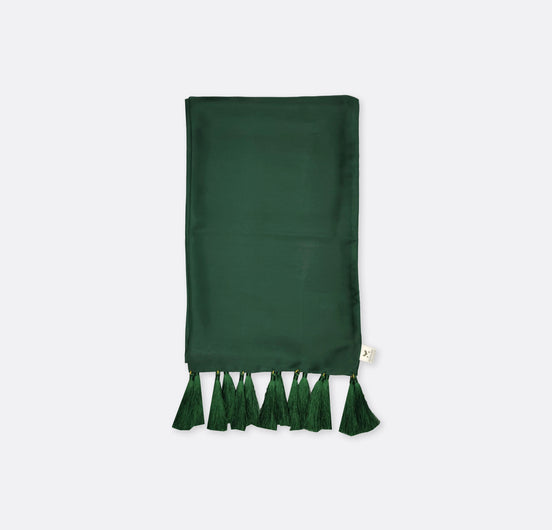 Turquoise Green - Silk Scarf by Monzoro – view 2