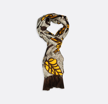Autumn to Remember - Silk Men Scarf by Monzoro