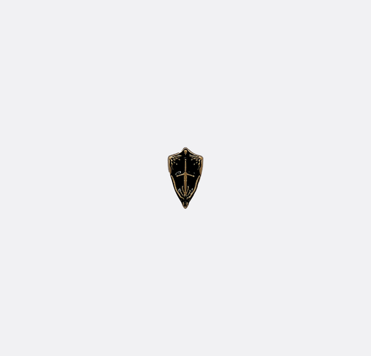 The Ottoman Shield Lapel Pin by Monzoro