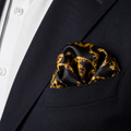 Baroque Elegance Silk Pocket Square by Monzoro – view 15