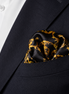 Baroque Elegance Silk Pocket Square by Monzoro – view 15