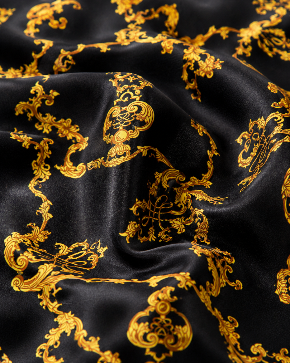 Baroque Elegance Silk Pocket Square by Monzoro – view 28