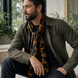 Baroque Elegance Silk Scarf by Monzoro – view 16