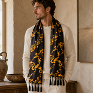 Baroque Elegance Silk Scarf by Monzoro – view 2
