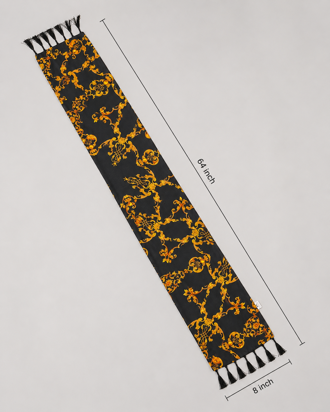 Baroque Elegance Silk Scarf by Monzoro – view 4