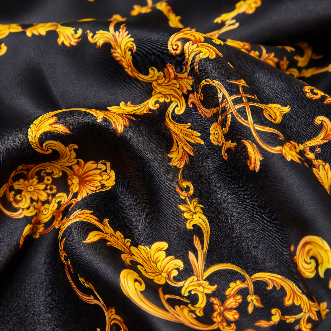 Baroque Elegance Silk Scarf by Monzoro – view 5