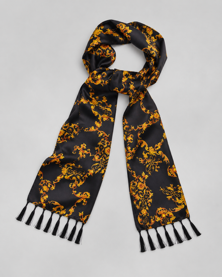 Baroque Elegance Silk Scarf by Monzoro – view 6