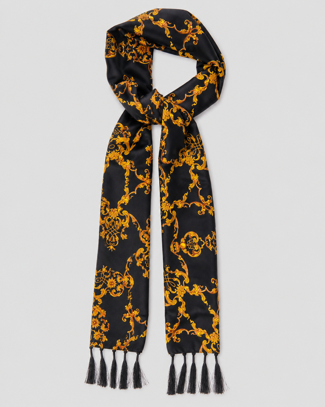 Baroque Elegance Silk Scarf by Monzoro