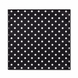 Black Base Polka - Silk Pocket Square by Monzoro – view 25