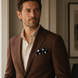 Black Base Polka - Silk Pocket Square by Monzoro – view 30