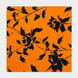 Bold Orange Floral Silk Pocket Square by Monzoro – view 11