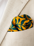 Bold Tropical Silk Pocket Square by Monzoro – view 11