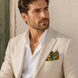 Bold Tropical Silk Pocket Square by Monzoro – view 12