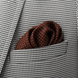 Brown Dot Polka - Silk Pocket Square by Monzoro – view 18