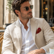 Burgundy Butterfly Charms Silk Pocket Square by Monzoro – view 22