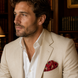 Burgundy Butterfly Charms Silk Pocket Square by Monzoro – view 23