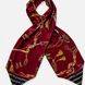 Burgundy Butterfly Charms Silk Ascot by Monzoro – view 17